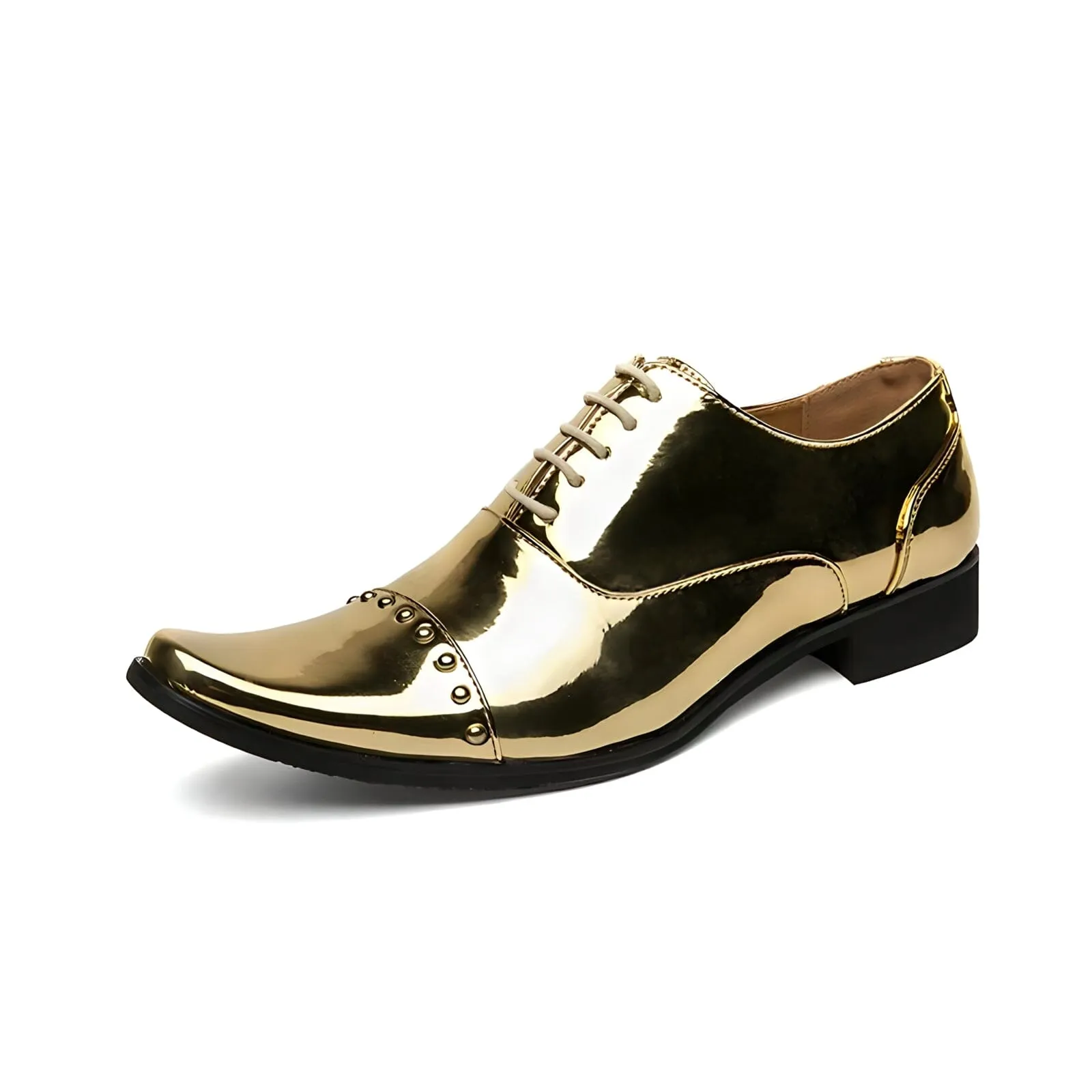 The Vega Patent Leather Pointed Toe Dress Shoes - Multiple Colors