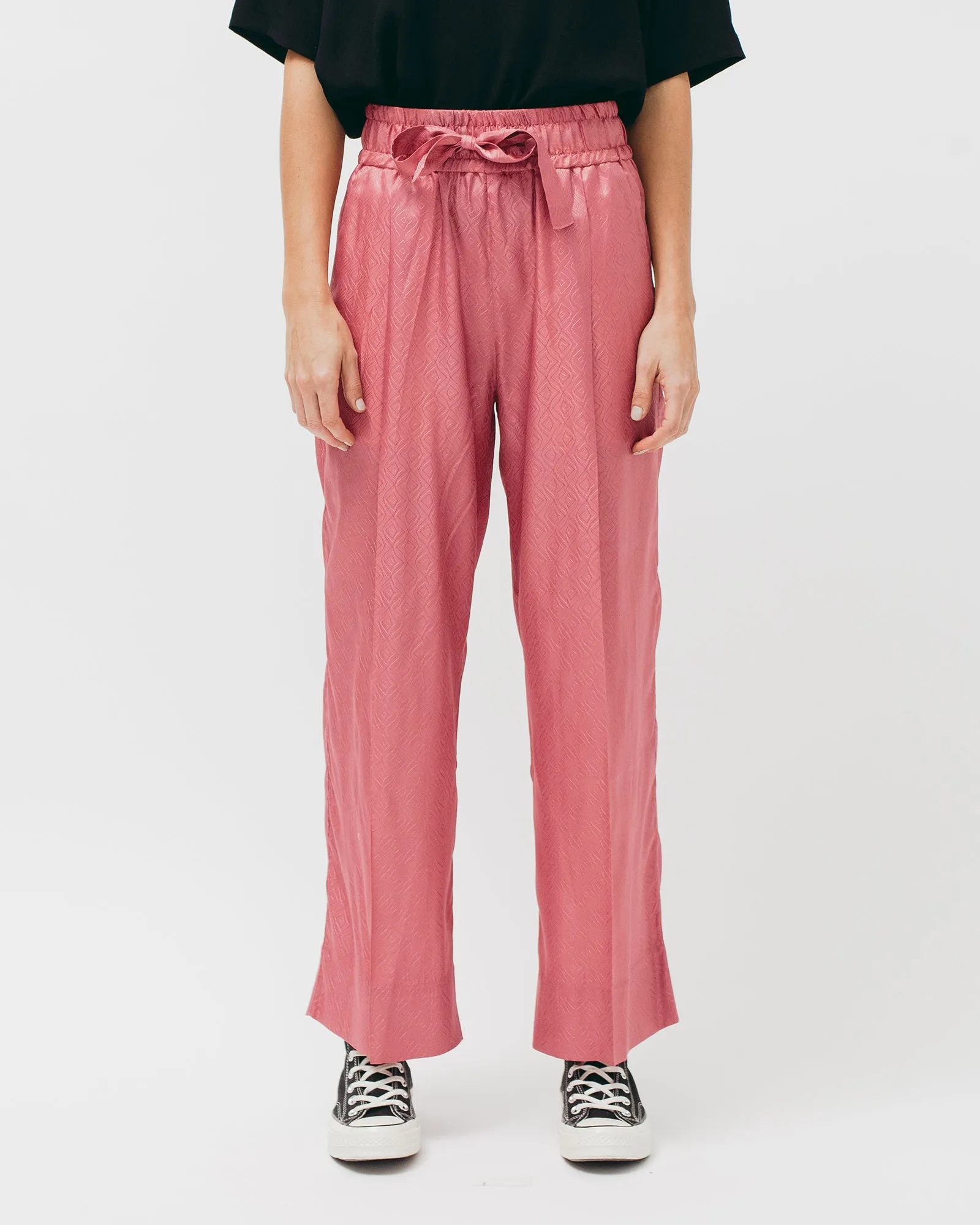 Tile Long Trouser - Coral W