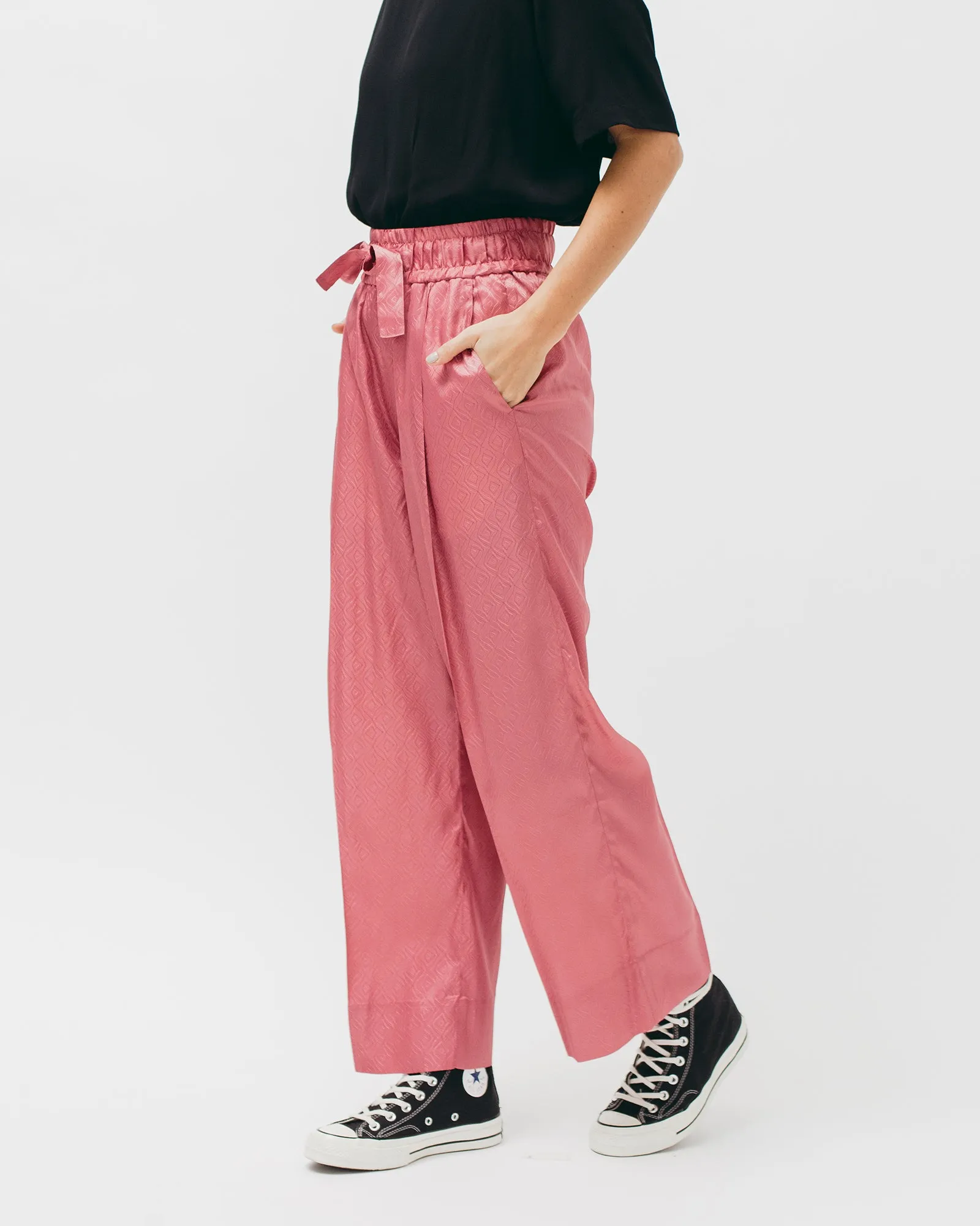 Tile Long Trouser - Coral W