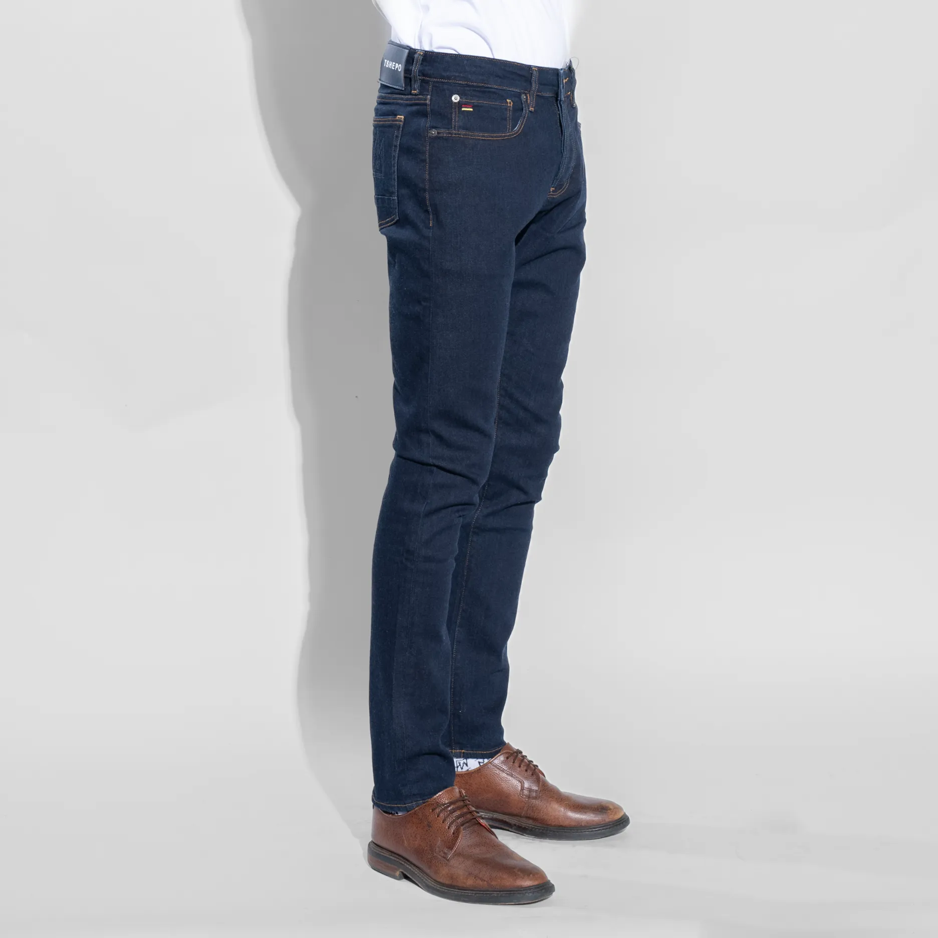 TSHEPO MENS MAGRIZA JEANS, INDIGO