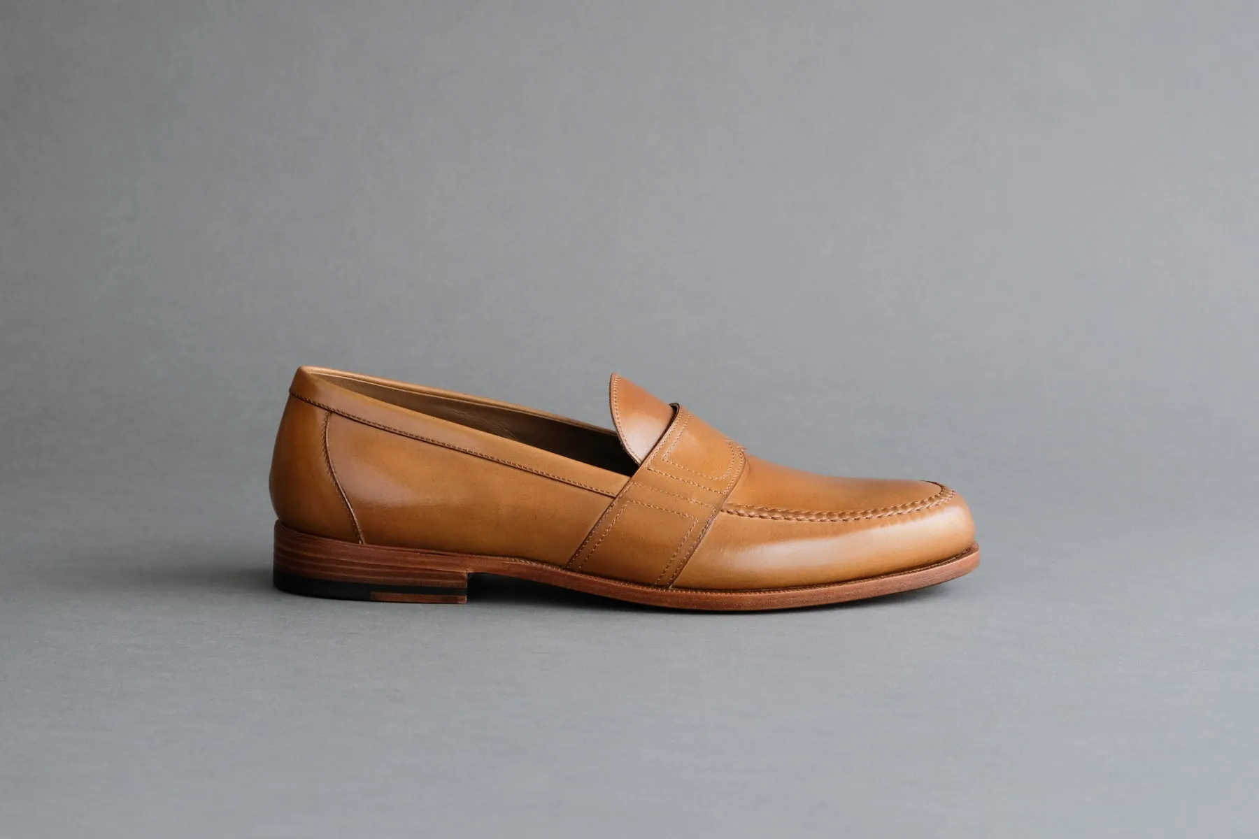 TwoZeroEight.Sienna College Loafers with Bologna Soles