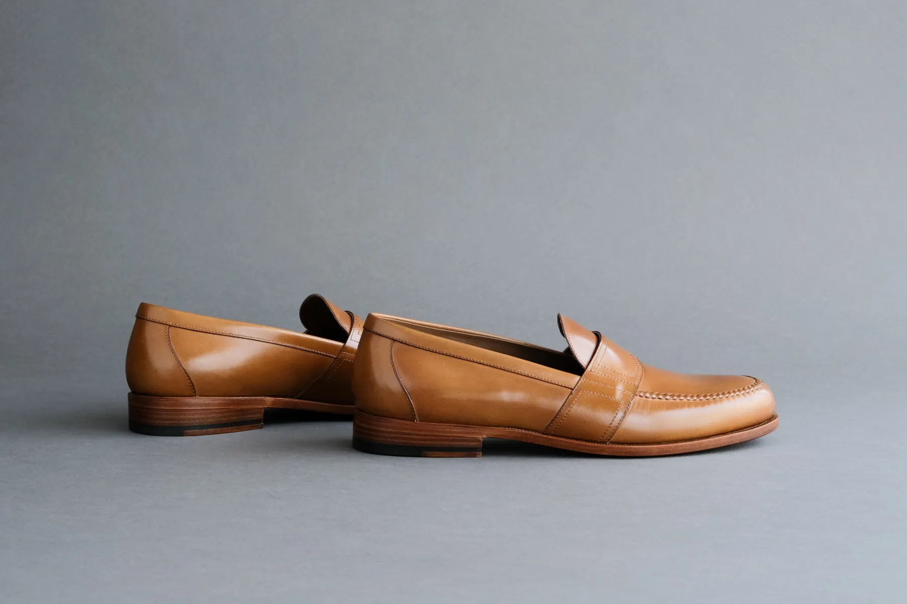 TwoZeroEight.Sienna College Loafers with Bologna Soles