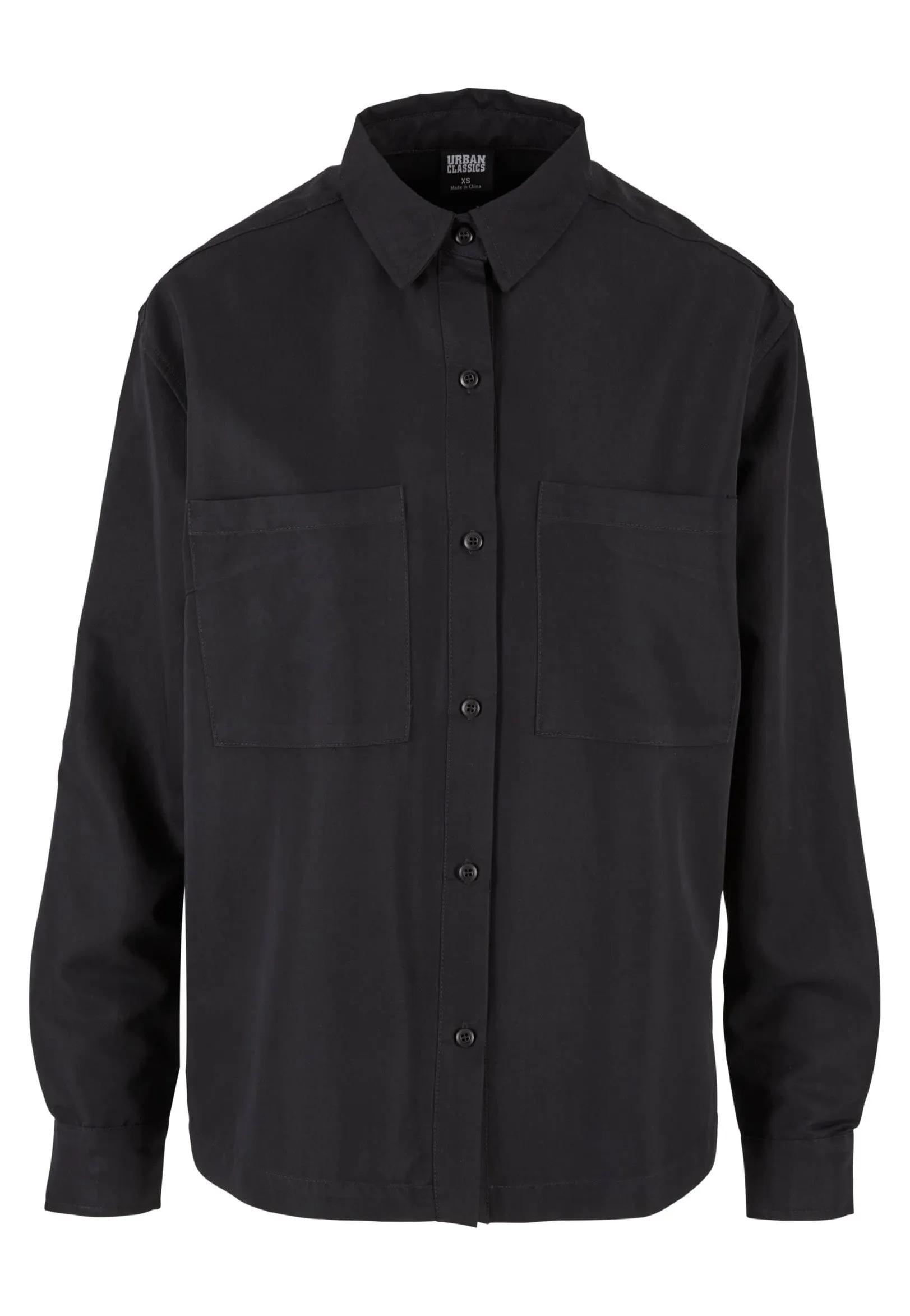 Urban Classics - Oversized Twill Black - Blouse