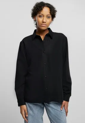 Urban Classics - Oversized Twill Black - Blouse