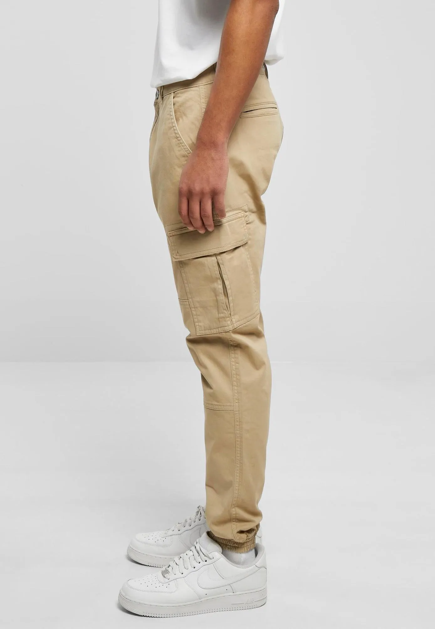 Urban Classics - Washed Cargo Twill Unionbeige - Pants