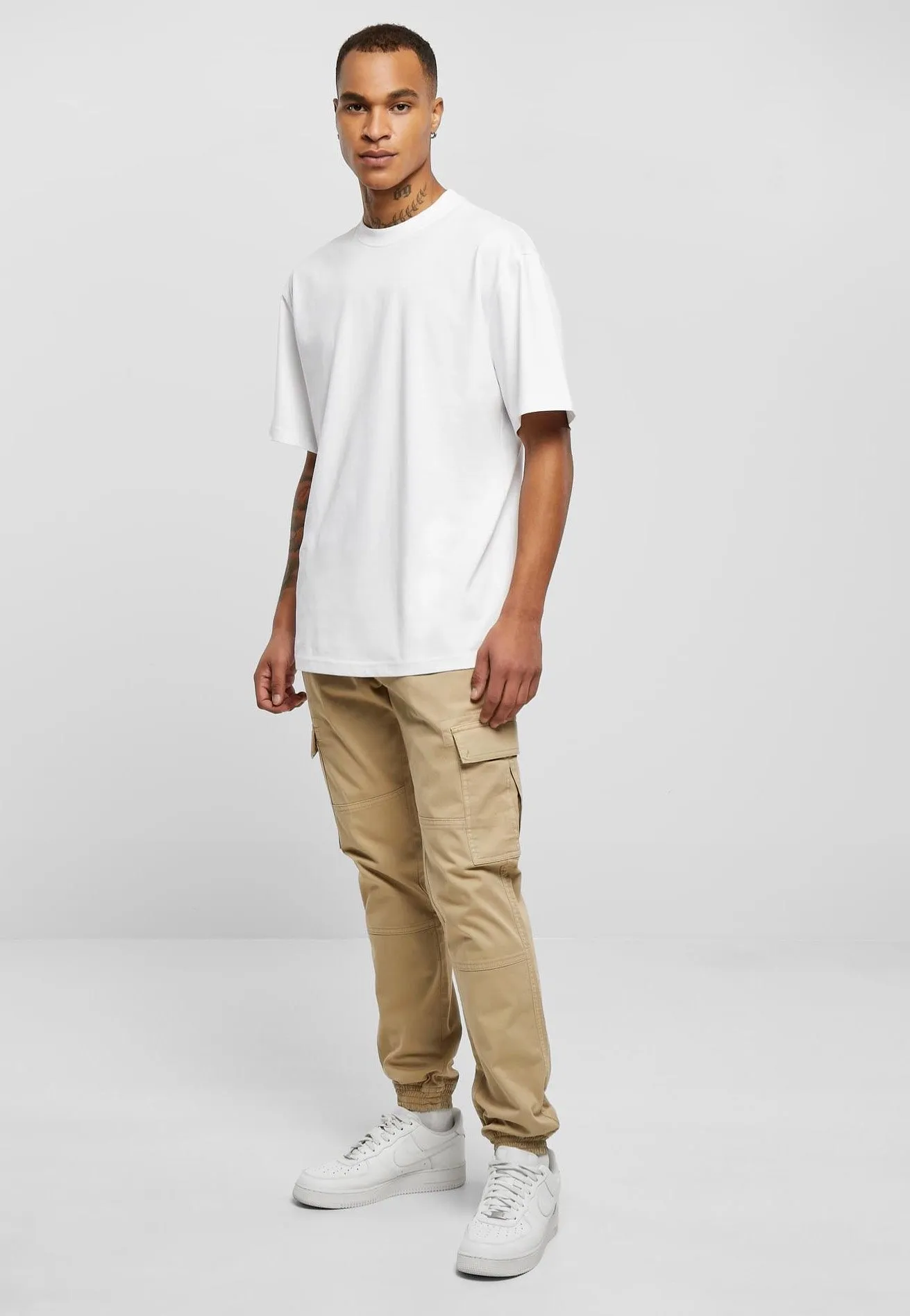 Urban Classics - Washed Cargo Twill Unionbeige - Pants