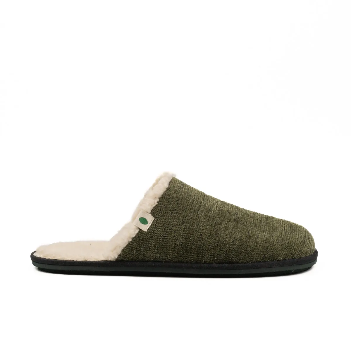 Vegan home slipper green SAW009