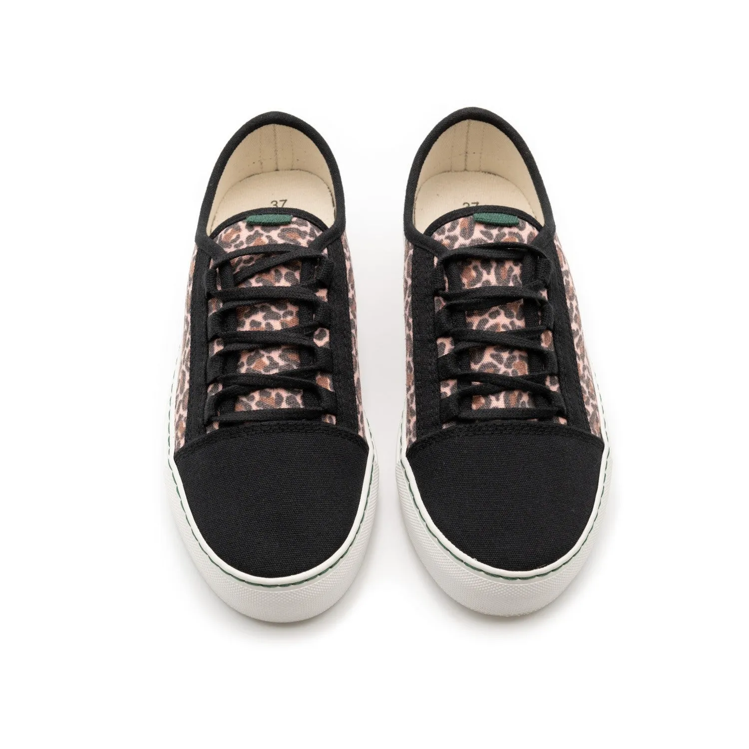 Vegan sneaker pink leopard CUV007