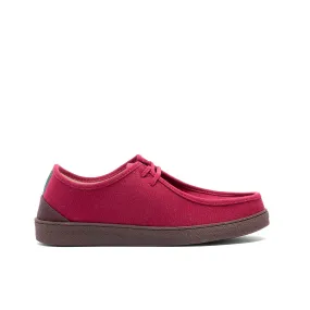 Vegan wallabee bordeaux SOC003