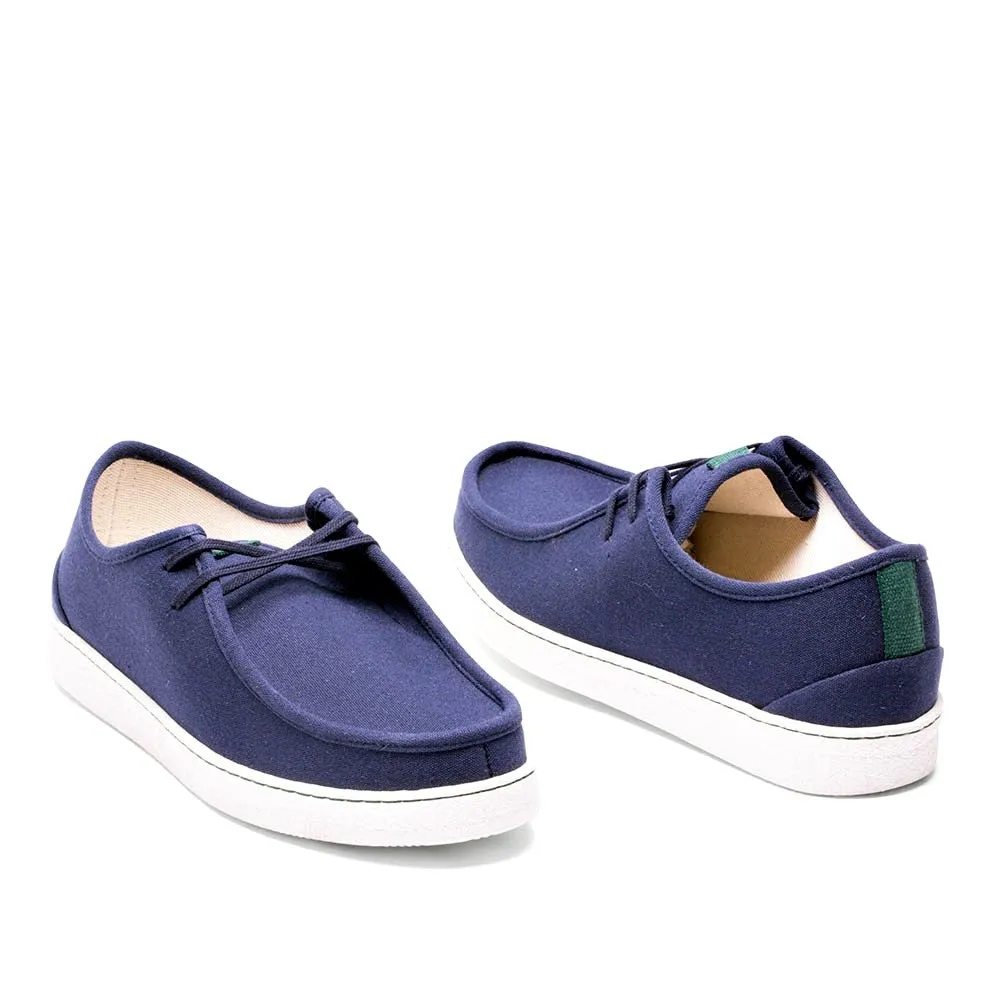 Vegan wallabee marine SOC009