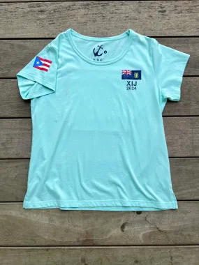 XIJ24 BVI Patch Tee - Sea Green