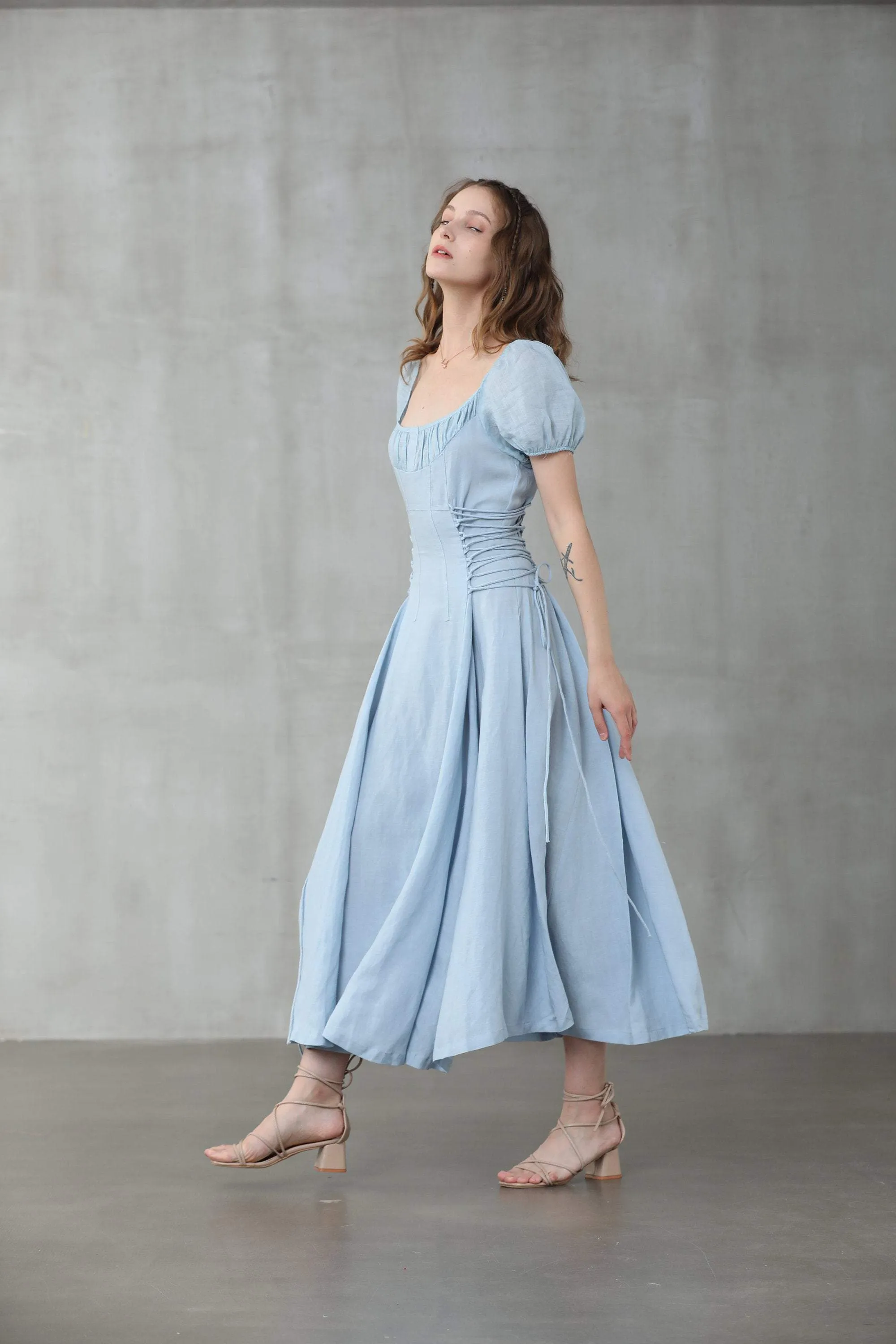 YLANG 18 | Cinderella Linen Dress