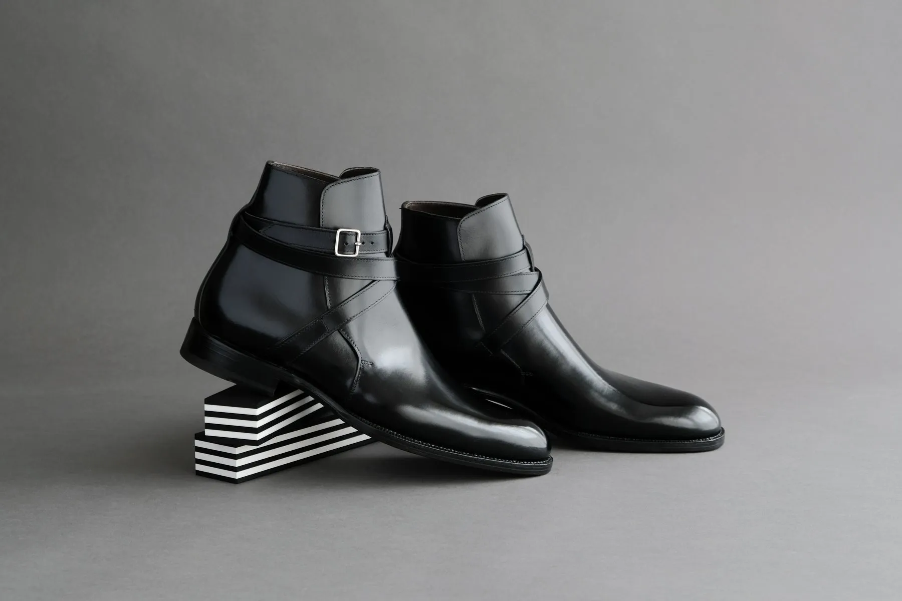 ZeroThreeFour.Jodhpur IV Strap Jodhpur Boots From French Calf